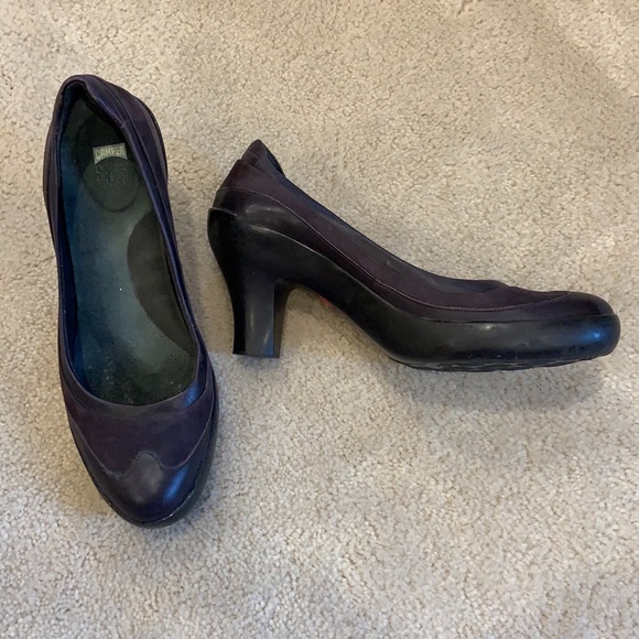 CAMPER Women’s Deep Purple Heels - Picture 3 of 4